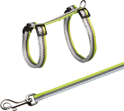 TRIXIE KATTENTUIG MET RIEM FRESHLINE SPOT ASSORTI