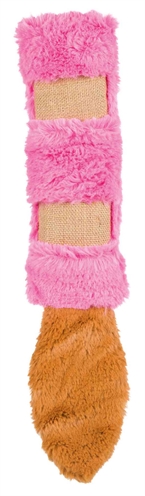 TRIXIE KUSSEN MET STAART PLUCHE MET CATNIP ASSORTI