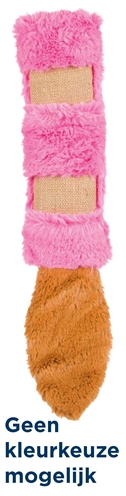 TRIXIE KUSSEN MET STAART PLUCHE MET CATNIP ASSORTI