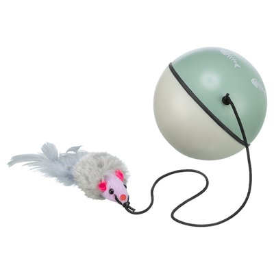 TRIXIE BAL TURBINIO MET MOTOR EN MUIS MINTGROEN