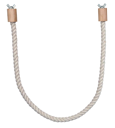 TRIXIE TOUW-ZITSTOK FLEXIBEL MET SCHROEFBEVESTIGING NATUREL