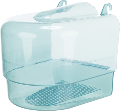 TRIXIE BADHUIS HALFROND TRANSPARANT BLAUW