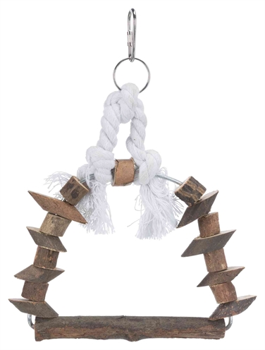 TRIXIE Boogschommel met houten blokjes