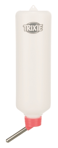 TRIXIE DRINKFLES KUNSTSTOF MET DRAADBEUGEL ASSORTI