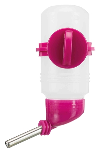 TRIXIE DRINKFLES KUNSTSTOF MET SCHROEFBEVESTIGING ASSORTI