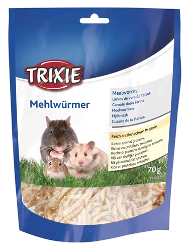 TRIXIE MEELWORMEN GEDROOGD