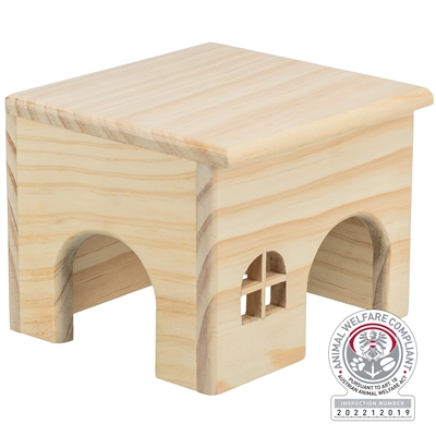 TRIXIE HUIS HAMSTER HOUT SPIJKERVRIJ