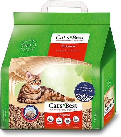 Cat's Best Oko Plus plantaardig (tofu) kattenbakvulling - 10 L