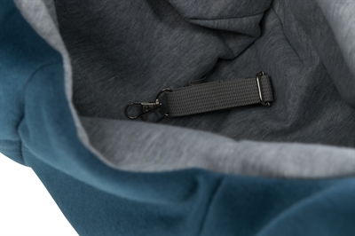 TRIXIE DRAAGTAS BUIKDRAGER SLING BLAUW / GRIJS