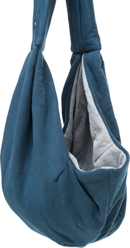 TRIXIE DRAAGTAS BUIKDRAGER SLING BLAUW / GRIJS