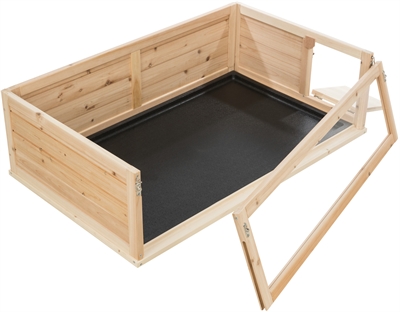 TRIXIE INDOOR REN CAVIA HOUT / PLEXIGLAS