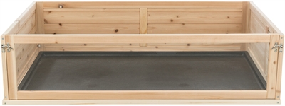 TRIXIE INDOOR REN CAVIA HOUT / PLEXIGLAS