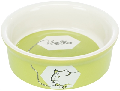 TRIXIE VOERBAK / WATERBAK KERAMIEK STRIP CAVIA ASSORTI