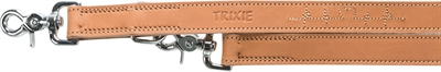 TRIXIE HONDENRIEM RUSTIC VETLEER VERSTELBAAR HEARTBEAT BRUIN