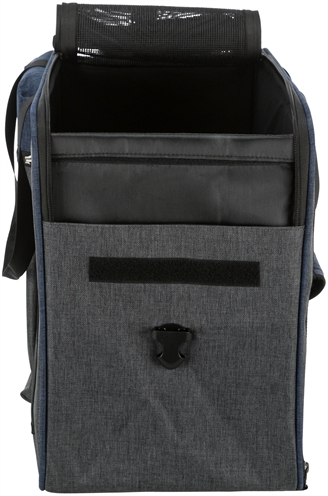 TRIXIE HONDENTAS RUGZAK TARA 2 IN 1 GRIJS / BLAUW