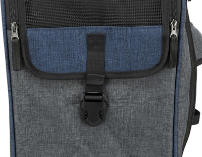 TRIXIE HONDENTAS RUGZAK TARA 2 IN 1 GRIJS / BLAUW