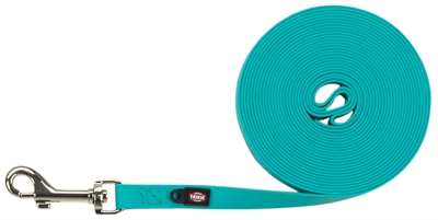 TRIXIE HONDENRIEM EASY LIFE SLEEPLIJN OCEAAN BLAUW / TURQUOISE