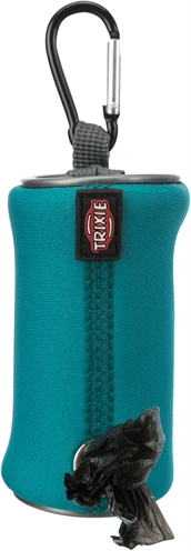 TRIXIE POEPZAKHOUDER NEOPREEN MET 20 ZAKJES ASSORTI