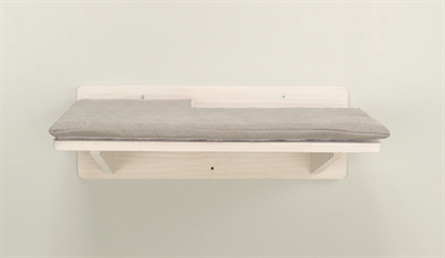 TRIXIE LIGPLATEAU MET KUSSEN VOOR MUURLANDSCHAP WIT