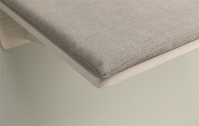 TRIXIE LIGPLATEAU MET KUSSEN VOOR MUURLANDSCHAP WIT