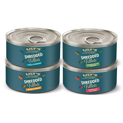 LILY'S KITCHEN SHREDDED FILLETS MULTIPACK