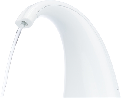 TRIXIE Drinkfontein Curved Stream Stromend zuurstofrijk water, intern filter, USB/adapter - Wit - 25x35x24,5 cm 2,6 L