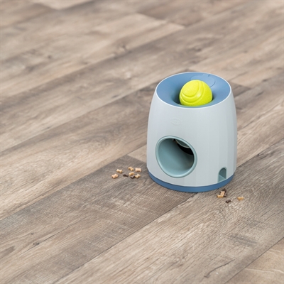 TRIXIE DOG ACTIVITY STRATEGIESPEL BALL&TREAT LICHTGRIJS / BLAUW