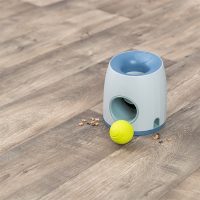 TRIXIE DOG ACTIVITY STRATEGIESPEL BALL&TREAT LICHTGRIJS / BLAUW