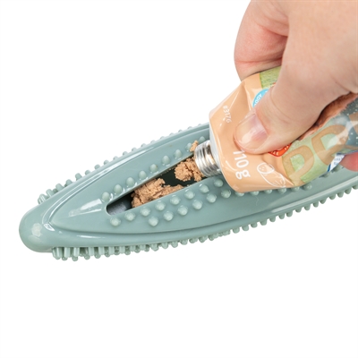 TRIXIE SNACKSTICK AAN SINGELBAND TPR / POLYESTER  MINTGROEN