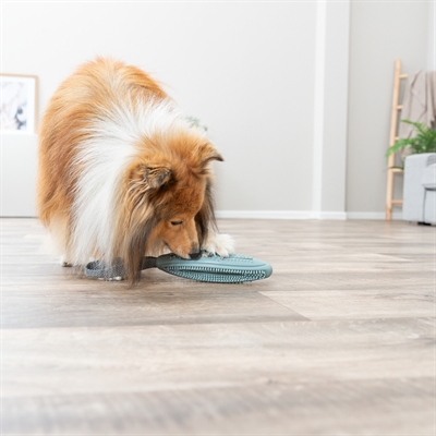 TRIXIE SNACKSTICK AAN SINGELBAND TPR / POLYESTER  MINTGROEN