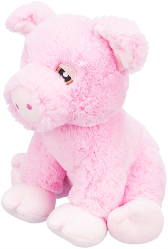 TRIXIE BE ECO VARKENTJE EDISON PLUCHE GERECYCLED ROZE