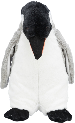 TRIXIE BE ECO PINGUÏN ERIN PLUCHE GERECYCLED ZWART / WIT / GRIJS