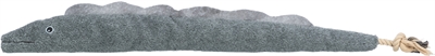 Trixie Be Nordic Anguille Karl jouet en peluche pour chien coton-corde gris 75 cm