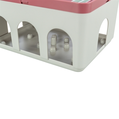 TRIXIE CAT ACTIVITY ROD BOX WIT / BORDEAUX