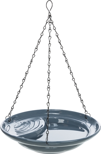 TRIXIE VOGELDRINKSCHAAL HANGEND KERAMIEK BLAUW
