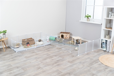 TRIXIE INDOORREN METAAL / KUNSTSTOF WIT