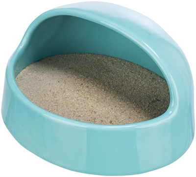 TRIXIE ZANDBAD MUIZEN/HAMSTERS KERAMIEK TURQUOISE