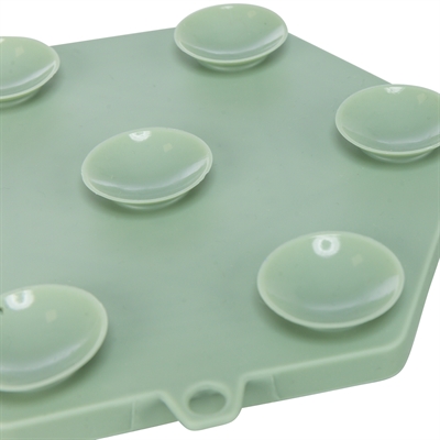 TRIXIE LICK'N'SNACK MAT MET ZUIGNAPPEN SILICONEN GROEN