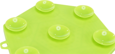 TRIXIE LICK'N'SNACK MAT MET ZUIGNAPPEN SILICONEN GROEN