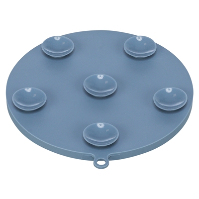 TRIXIE LICK'N'SNACK MAT MET ZUIGNAPPEN SILICONEN BLAUW