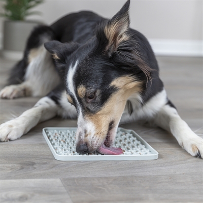 TRIXIE LICK'N'SNACK MAT SILICONEN LICHTGRIJS