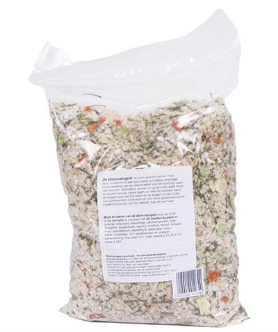Dierendrogist Back to Nature herbes / légumes / riz