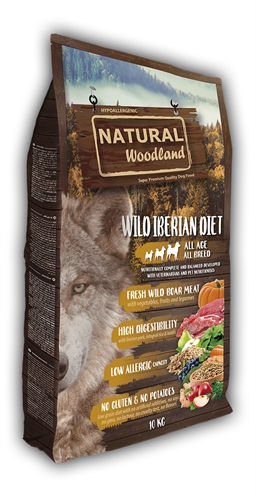 Natural Woodland Wild Iberian Diet hondenvoer 10 kg