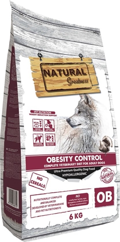 Natural Greatness Veterinary Diet Obesity Control Poids aliment diététique pour chien croquettes 6 kg