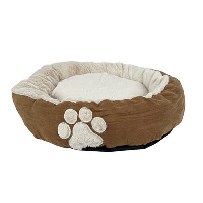 HUGS HONDENMAND OVAAL MOCHA BRUIN
