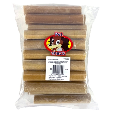PETSNACK GEPERSTE STAAF MET KIP
