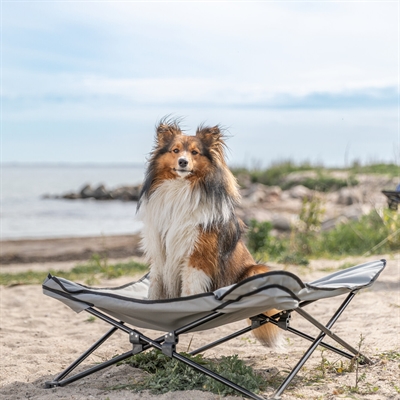 TRIXIE STRETCHER VOOR HOND DONKERGRIJS / ZWART