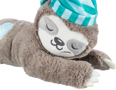 TRIXIE PLUCHE LUIAARD GRIJS MET HEARTBEAT VOOR PUPPY