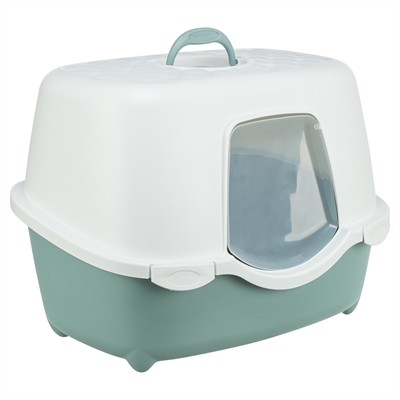 TRIXIE KATTENBAK DAVIO GROEN / WIT