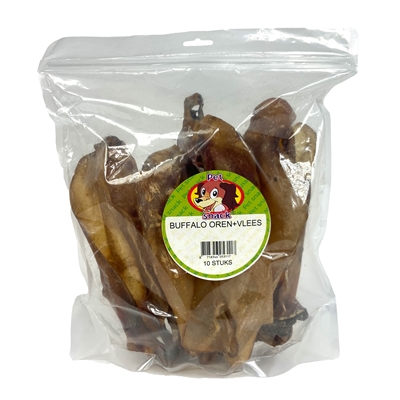 Petsnack Oreilles de buffle avec viande